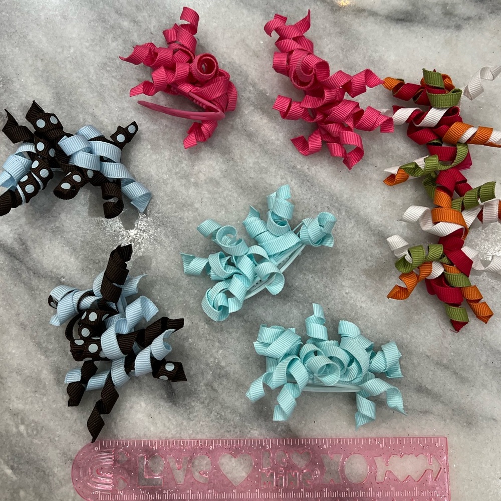 Multiple Gymboree Girls Hair Bows. Excellent condition
